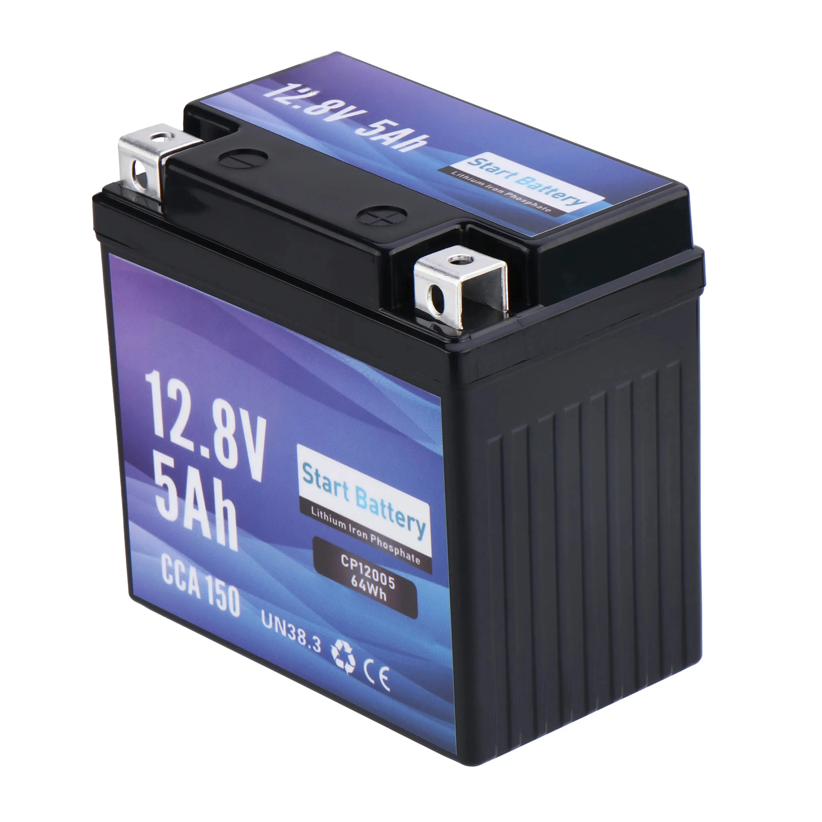 12.8V 5Ah Motorcycle Cranking Lithium LiFePO4 Battery - 3