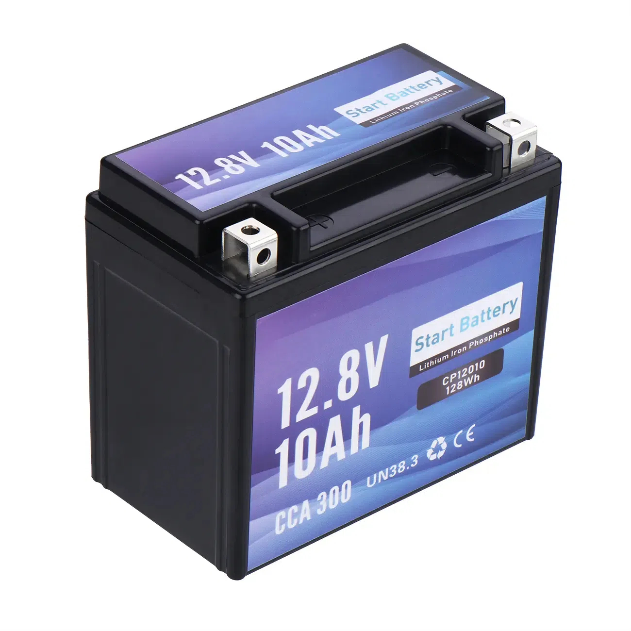 12.8V 10Ah Motorcycle Cranking Lithium LiFePO4 Battery - 2
