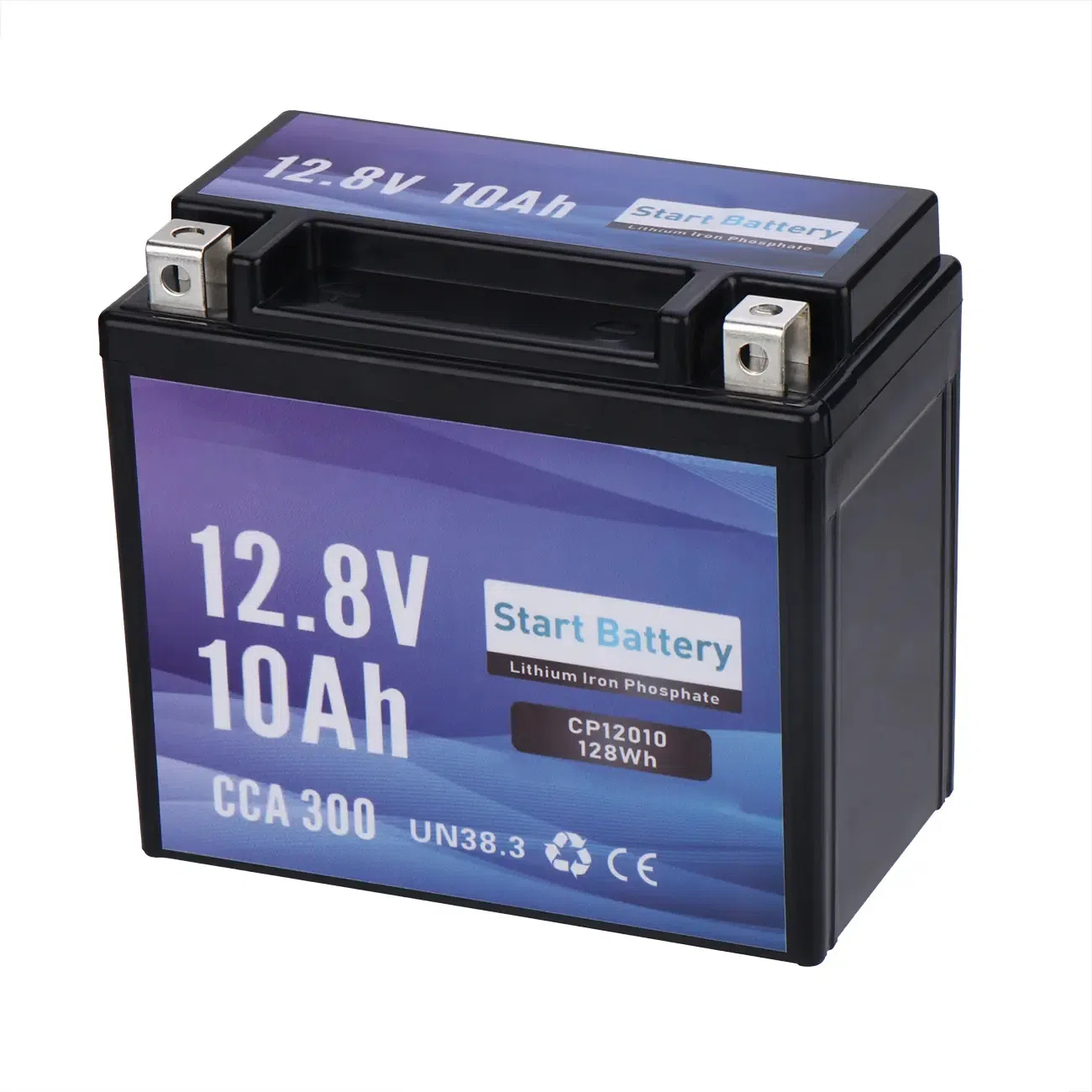 12.8V 10Ah Motorcycle Cranking Lithium LiFePO4 Battery - 3
