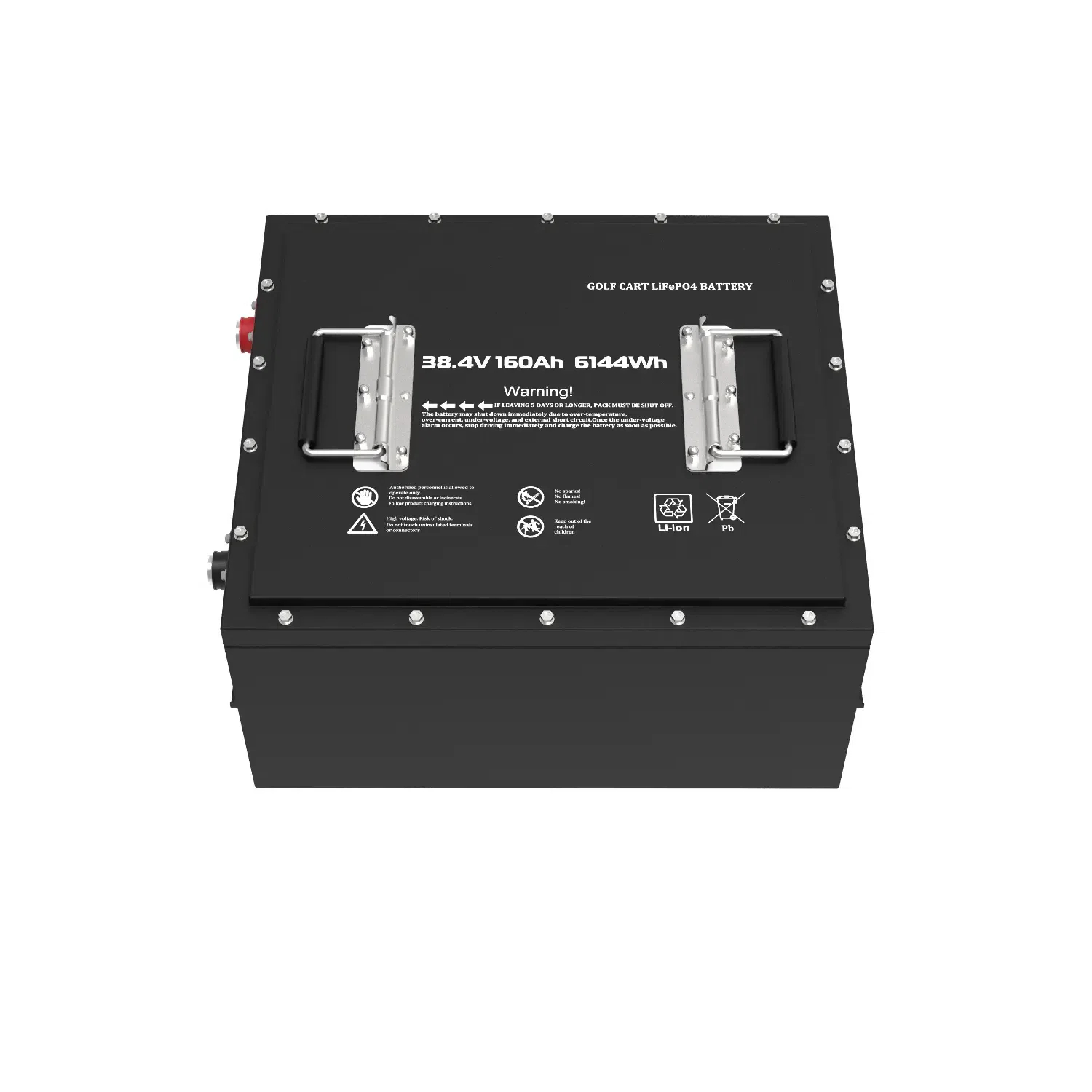 36V 105Ah/160Ah Golf Cart LiFePO4 Battery - 4