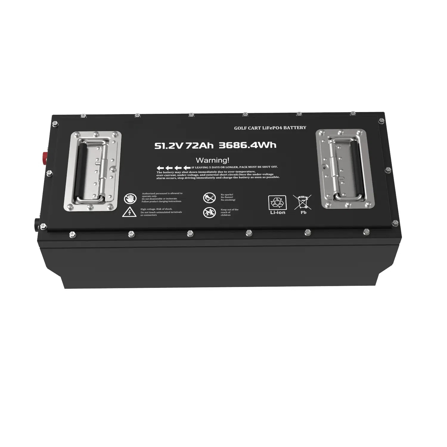 48V 55Ah/72Ah/105Ah/160Ah Golf Cart LiFePO4 Battery - 5